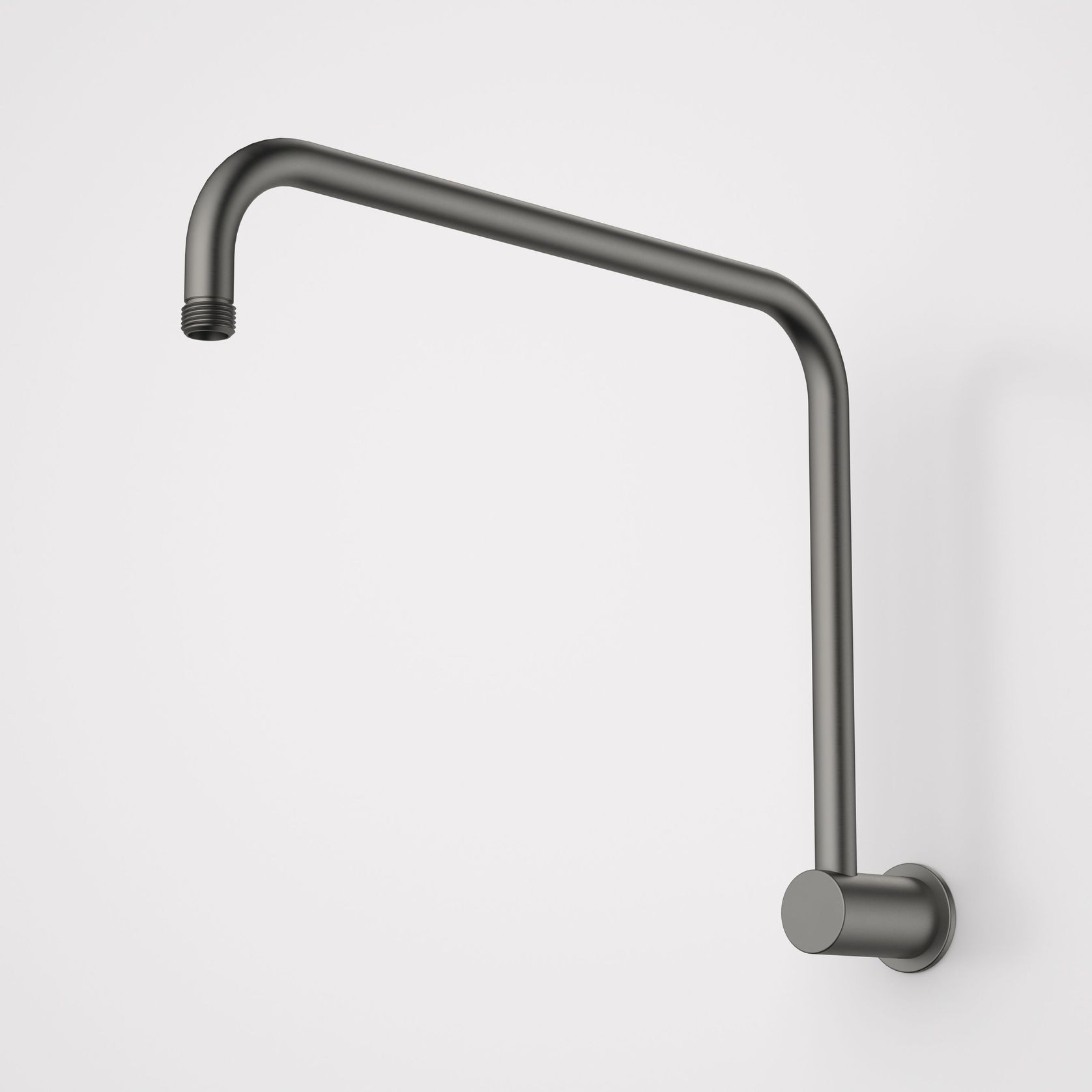 Caroma Upswept Shower Arm  | Matte Black gallery detail image