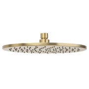 Mira 250mm Brushed Brass Gold Shower Head gallery detail image