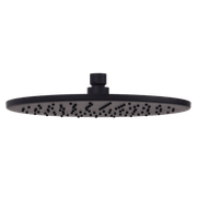 Mira 250mm Matte Black Shower Head gallery detail image