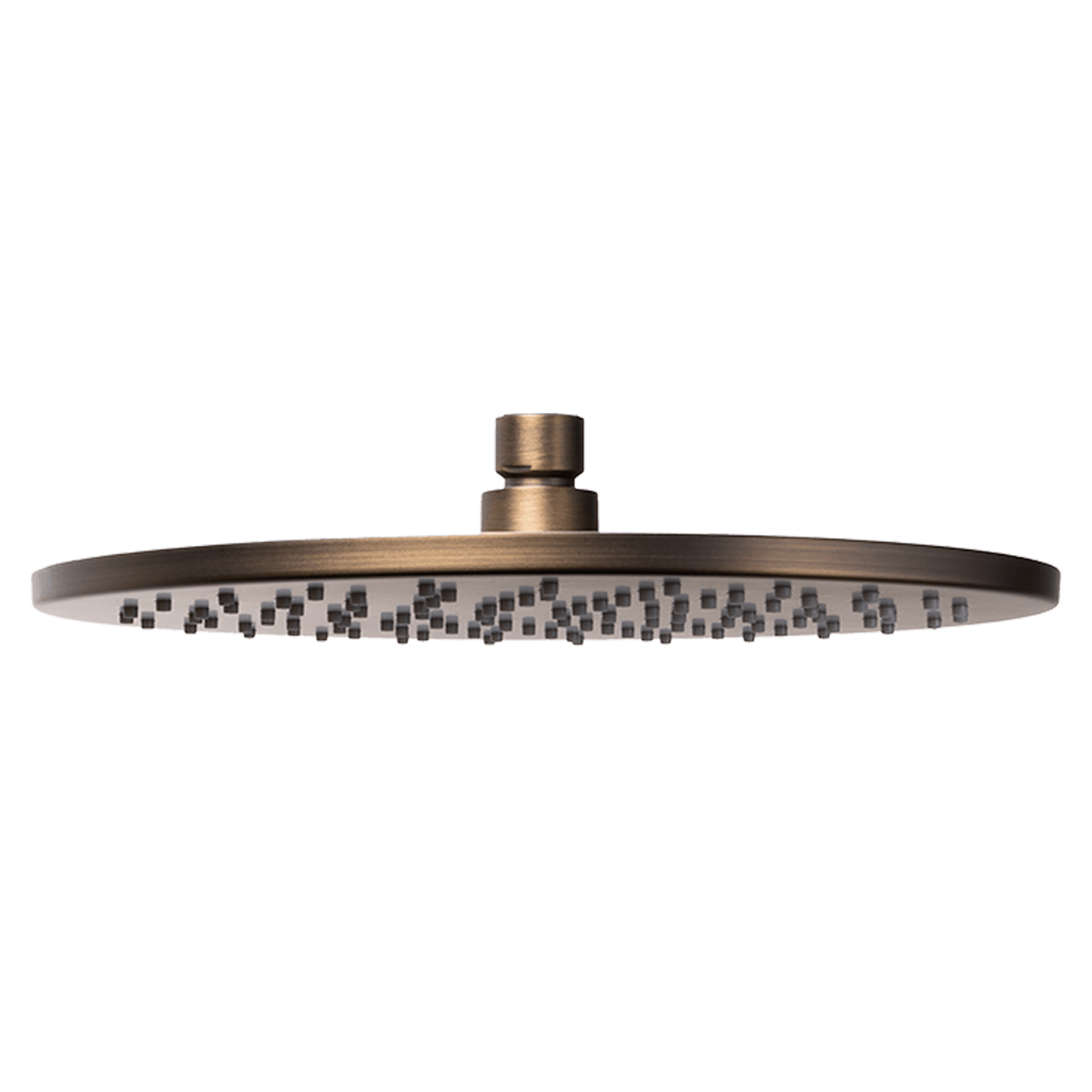 Mira 250mm Brushed Vintage Antique Brass Shower Head gallery detail image