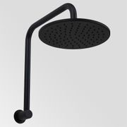 Mira Matte Black High Rise Upswept Shower Arm gallery detail image