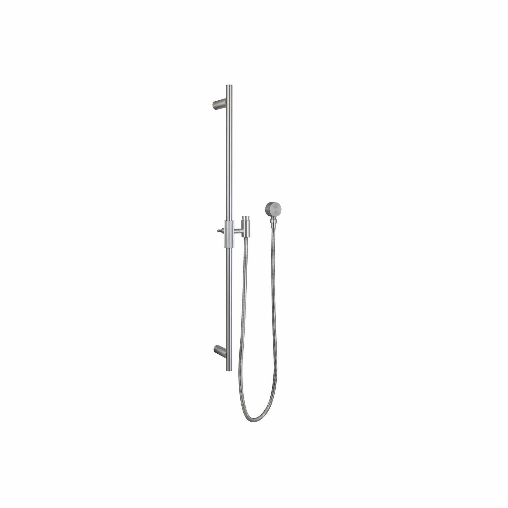 Caddence Shower Rail Brushed Nickel gallery detail image