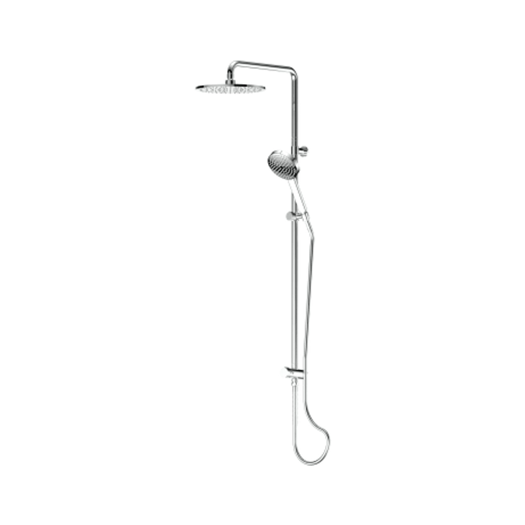 Lavish Brass Twin Rail Shower ArchiPro AU