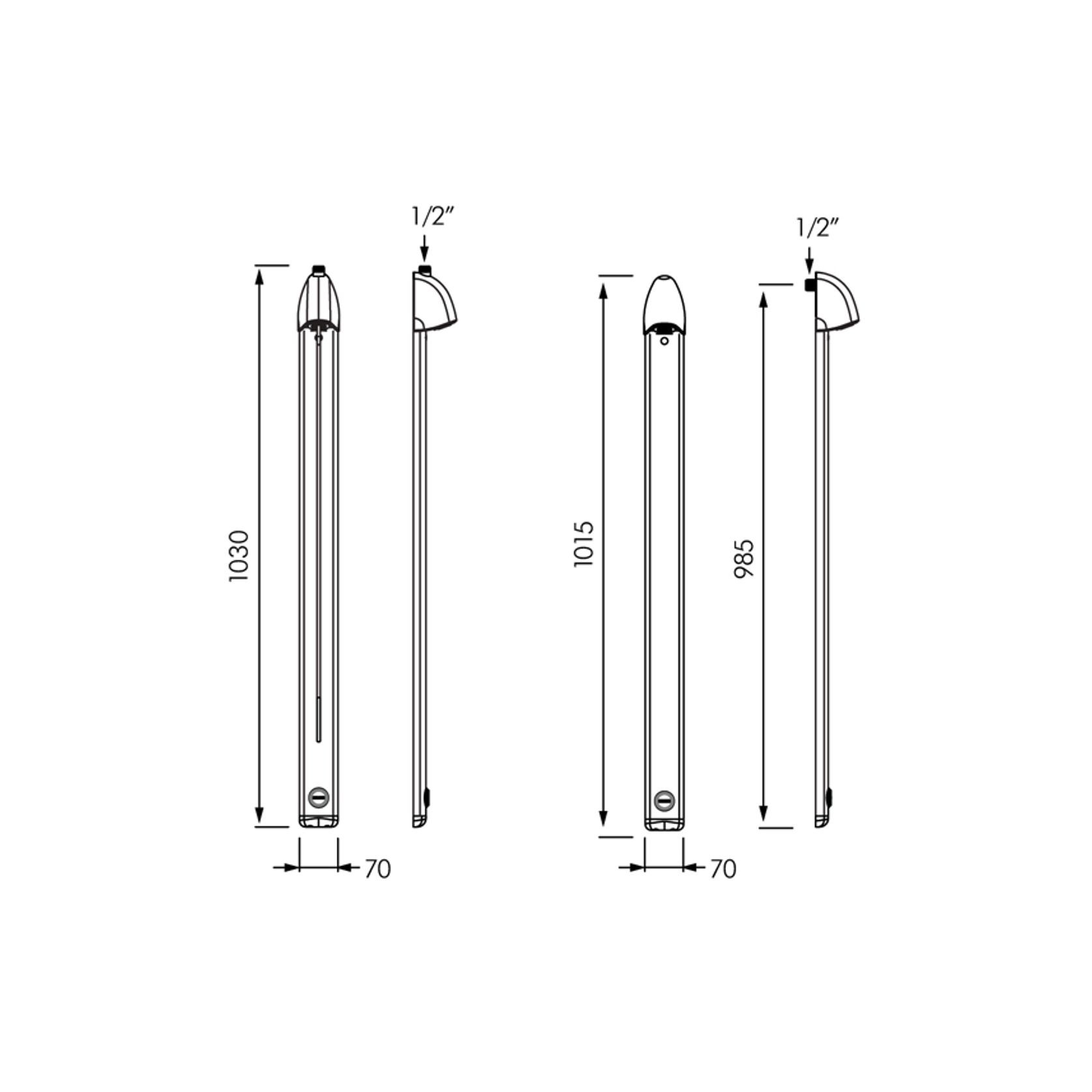 Delabie Sporting 2 Shower Panel gallery detail image