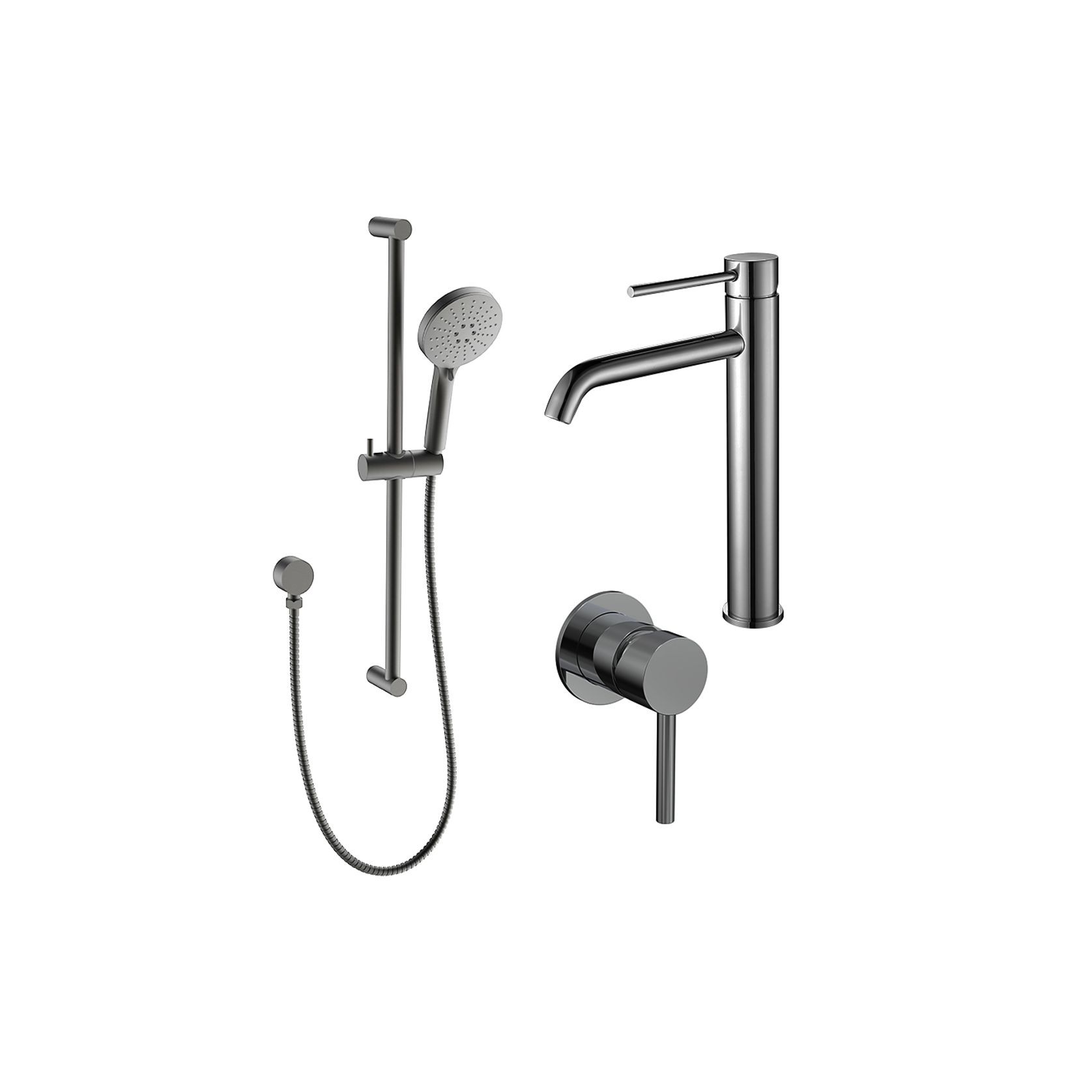 Evoke High-Rise Tapware Bundles gallery detail image