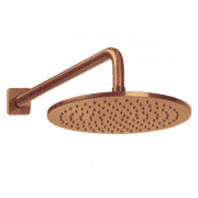 Loft Rain Shower with Wall Arm Brushed Copper gallery detail image