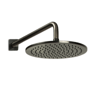 Loft Rain Shower with Wall Arm Gun Metal gallery detail image