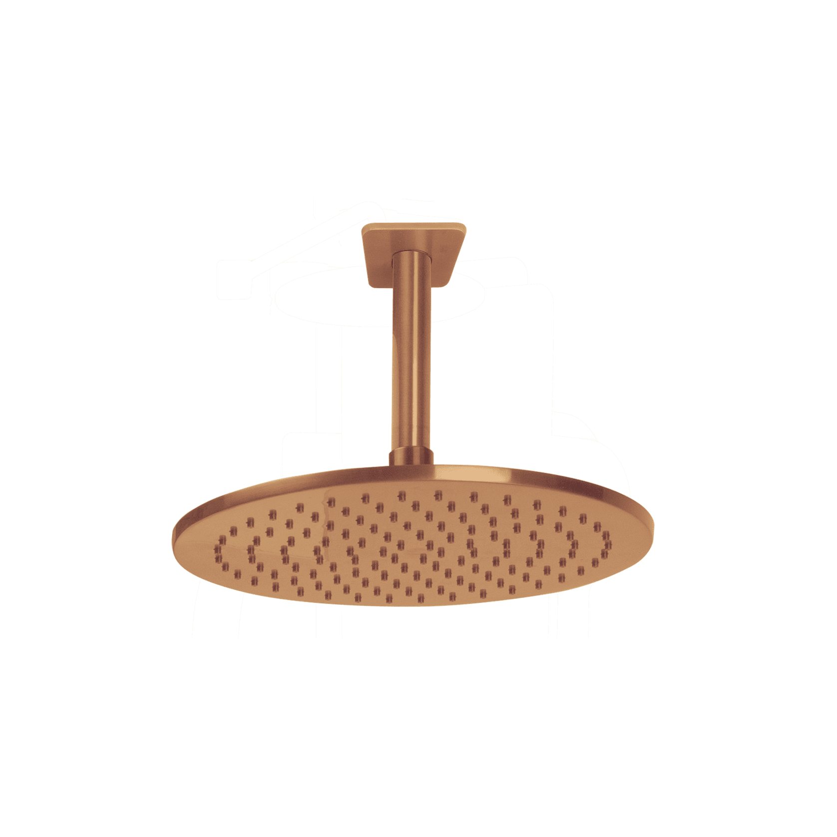 Loft Rain Shower with Ceiling Arm Brushed Copper gallery detail image