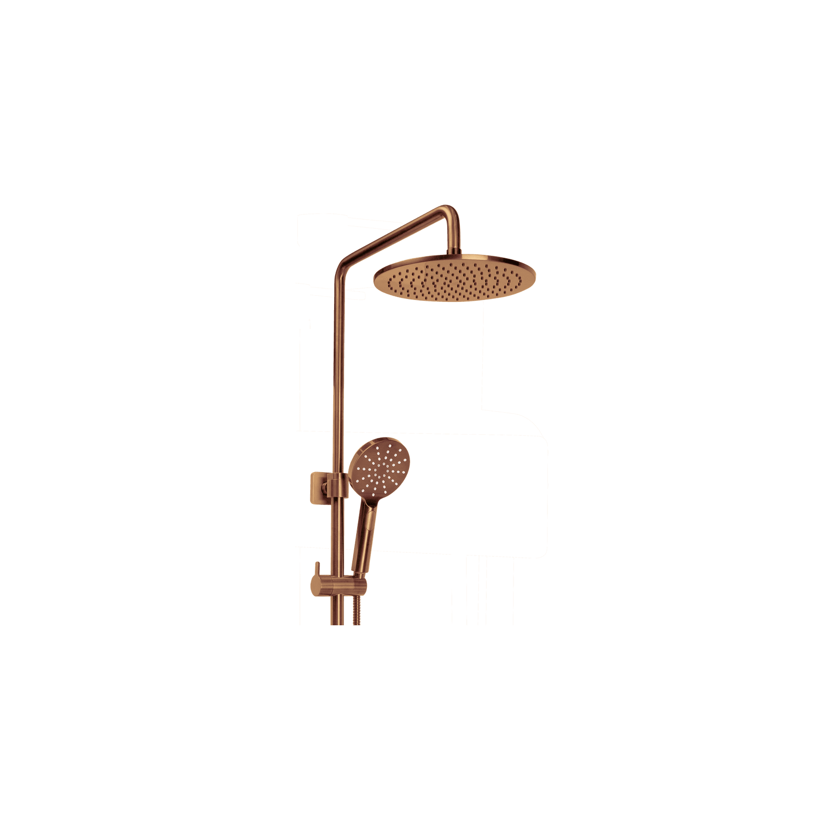 Loft Shower Tower 3 Function Brushed Copper gallery detail image