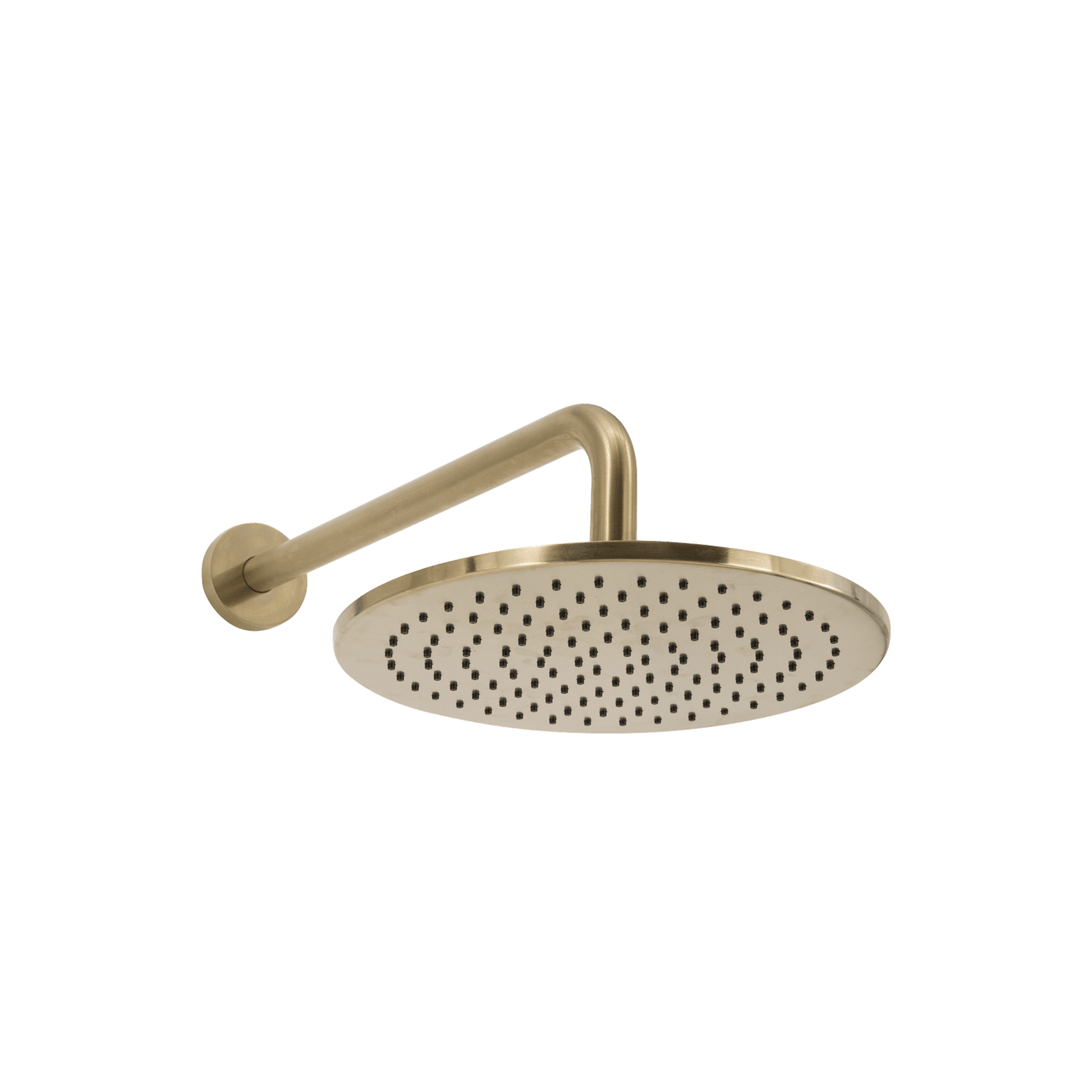 Scarab Rain Shower with Wall Arm Brushed Gold gallery detail image