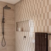 Finley Shower Rail Set - Brushed Gunmetal gallery detail image