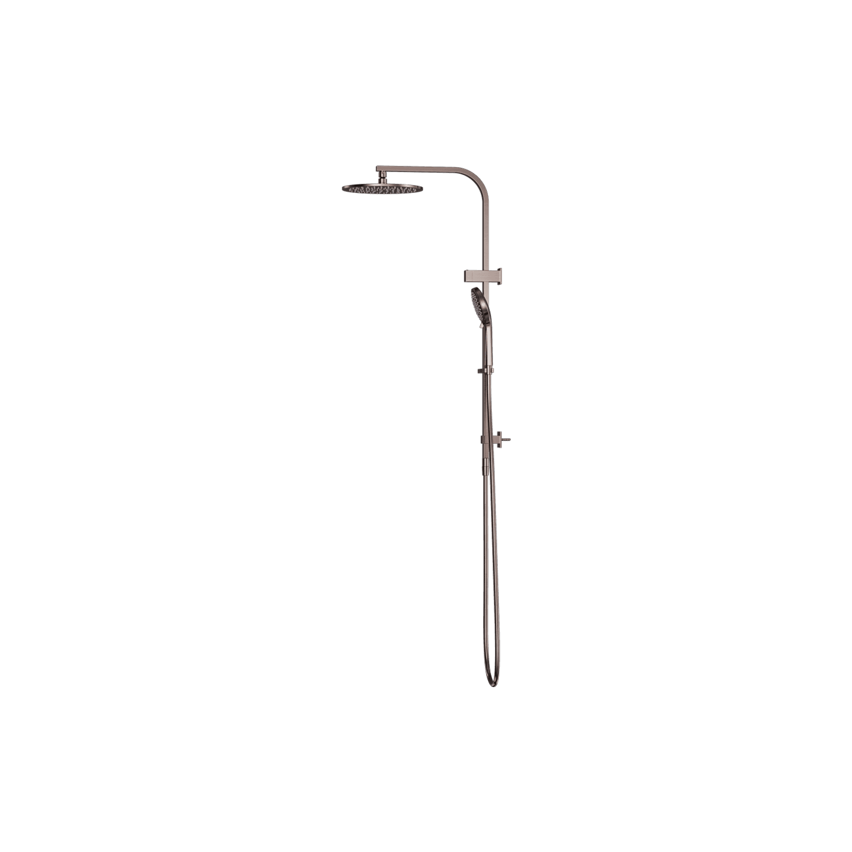 Bianca Twin Shower | Brushed Bronze gallery detail image