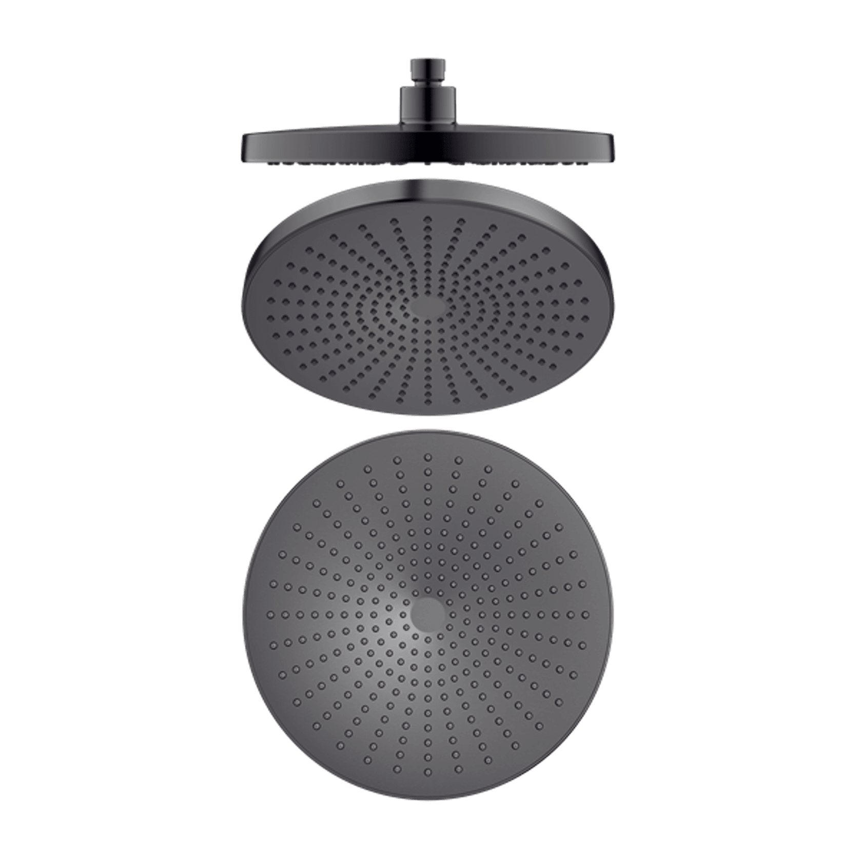Opal 250mm Shower Head Gun Metal gallery detail image