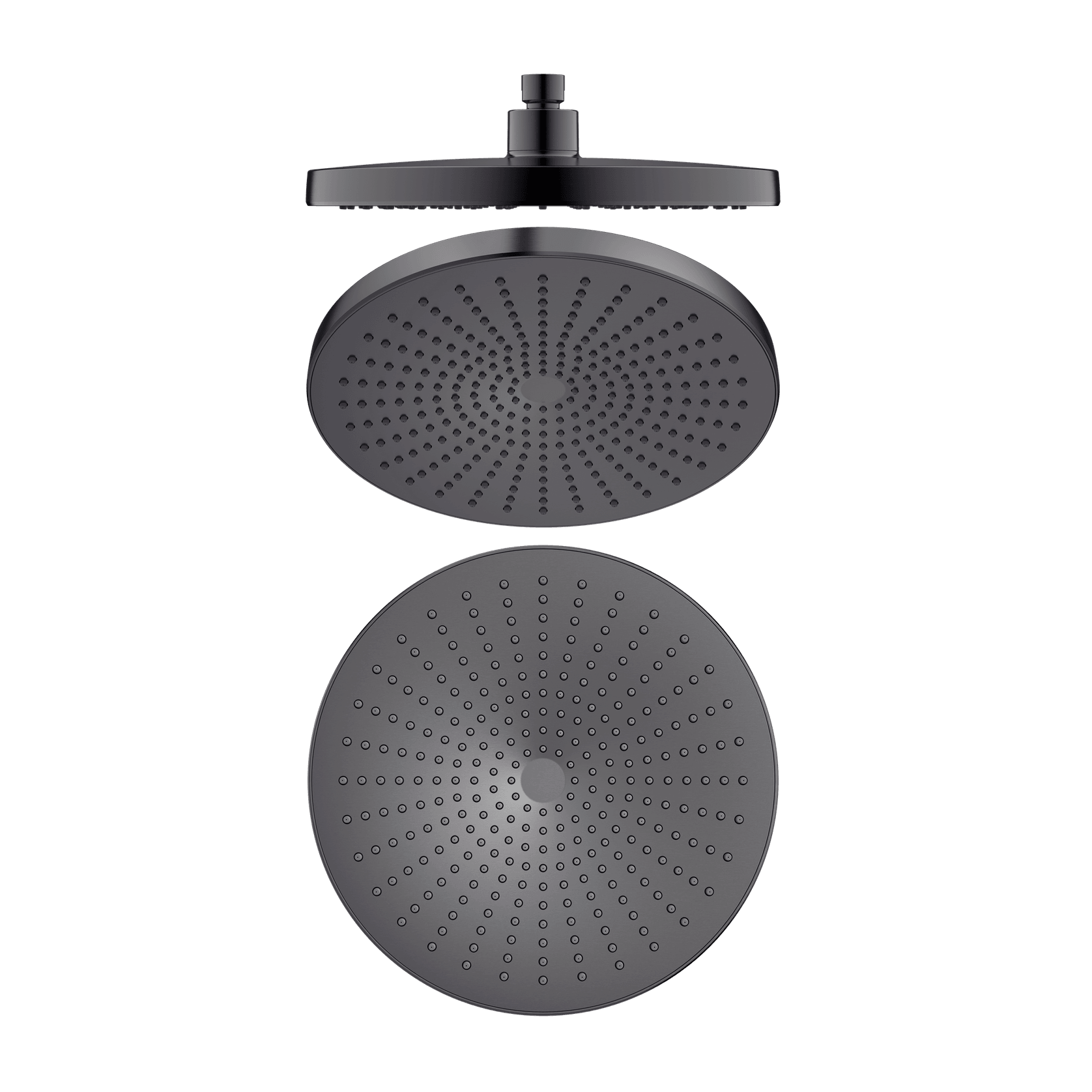 Opal 250mm Shower Head Gun Metal gallery detail image