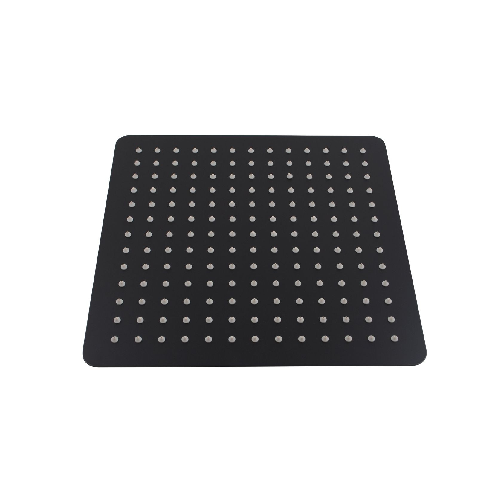 Square Shower Head Matte Black 300mm gallery detail image