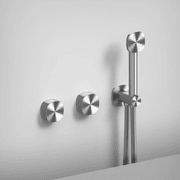 Super 22 68 | Two Wall Mixers + Shower Kit gallery detail image