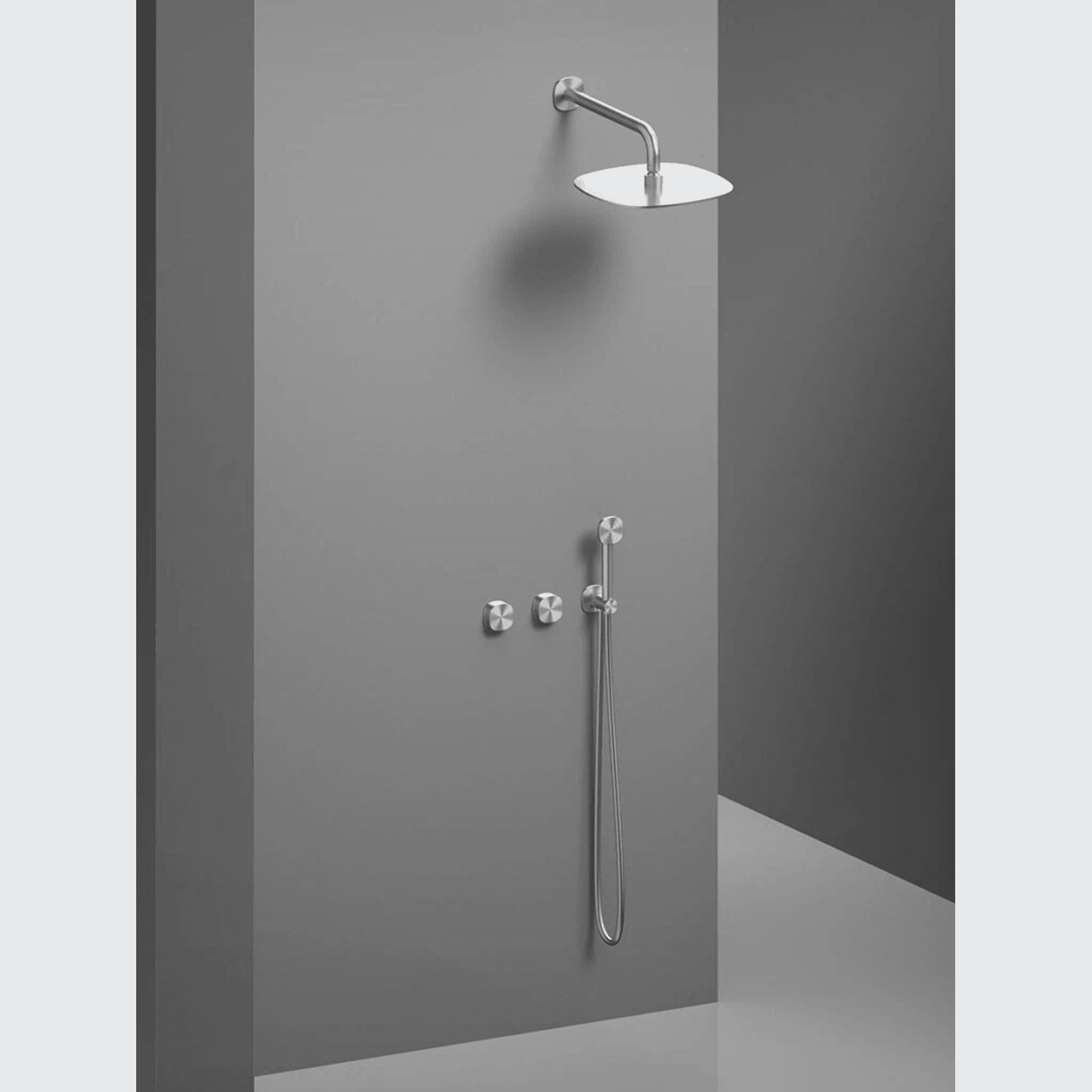 Super 22 68 | Two Wall Mixers + Shower Kit gallery detail image