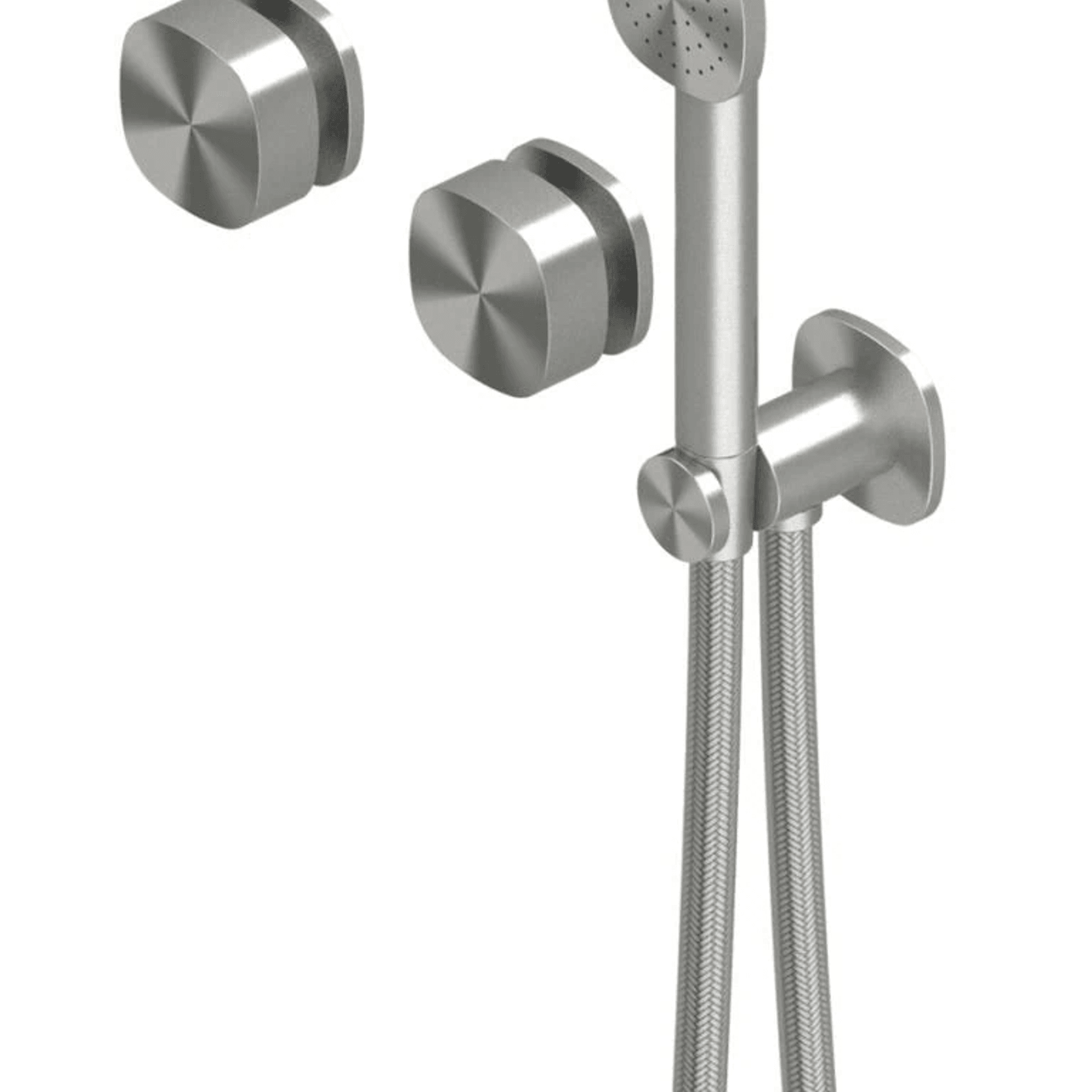 Super 22 68T | Two Wall Mixers + Shower Kit gallery detail image