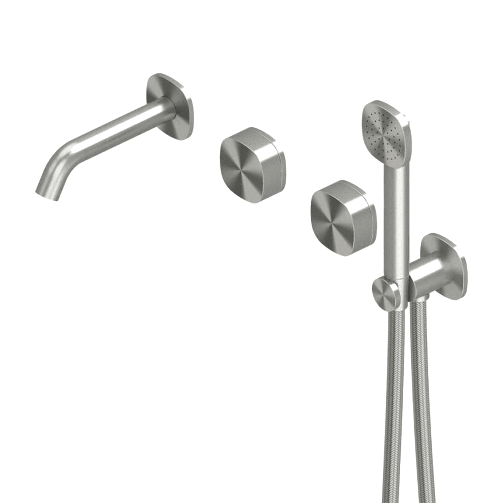 Super 22 69 | Two Wall Mixers + Shower Kit gallery detail image