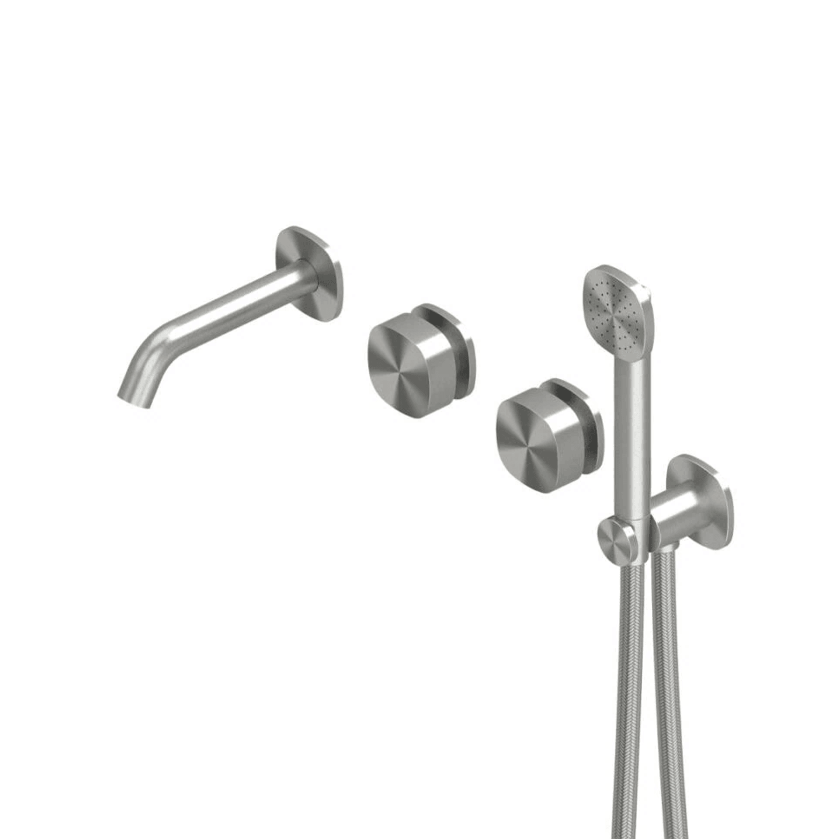 Super 22 69T | Two Wall Mixers + Shower Kit gallery detail image