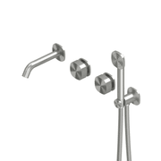 Super 22 69T | Two Wall Mixers + Shower Kit gallery detail image