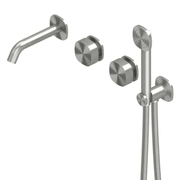 Super 22 69T | Two Wall Mixers + Shower Kit gallery detail image