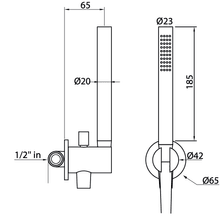Antonio Frattini SH21 Hand Held Shower gallery detail image