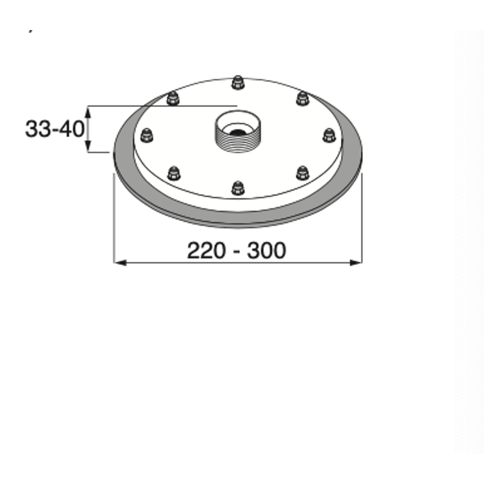 Minimal Shower Head gallery detail image
