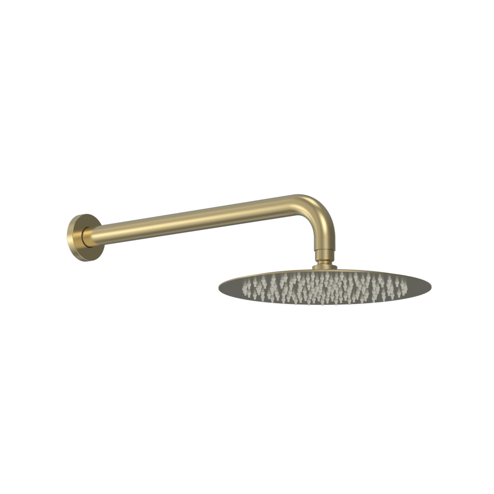 Tube Wall Mount Rainhead 250mm gallery detail image