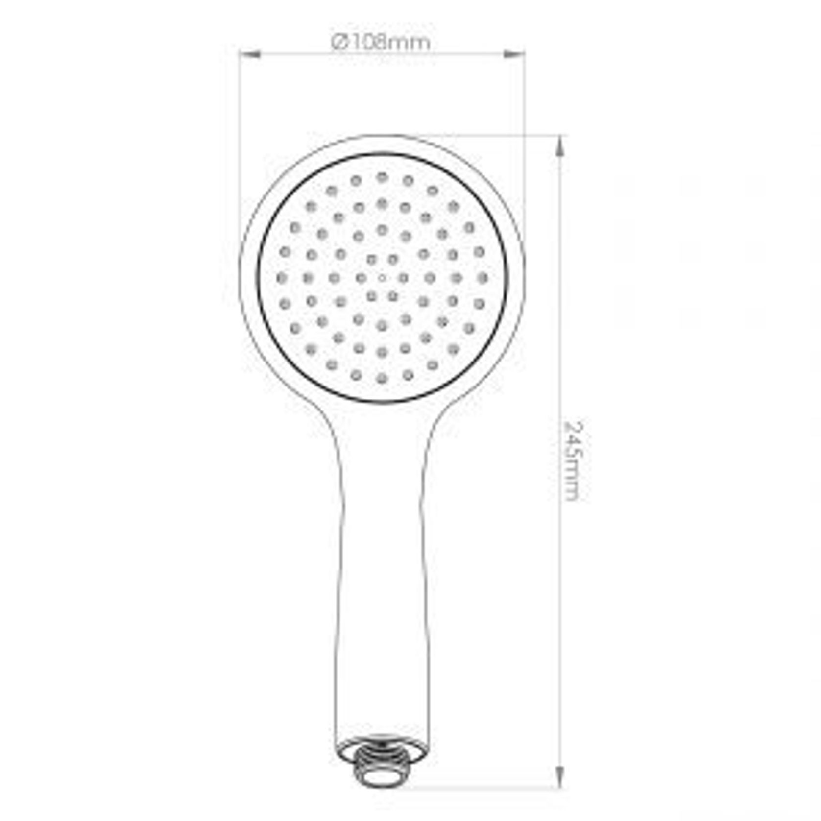 Pro Series 1 Function Slide Shower VPRS040 gallery detail image