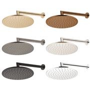 Voda Wall Mounted Shower Drencher Round gallery detail image