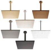 Voda Ceiling Mounted Shower Drencher Square gallery detail image