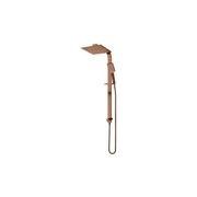 Olympia Double Head Shower (Square) Brushed Copper gallery detail image