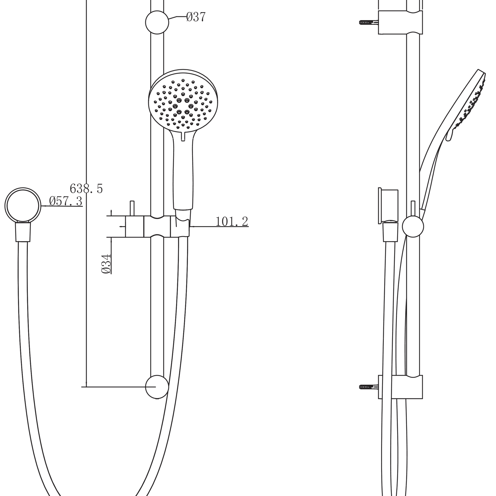 Wairere 5F Rail Shower gallery detail image