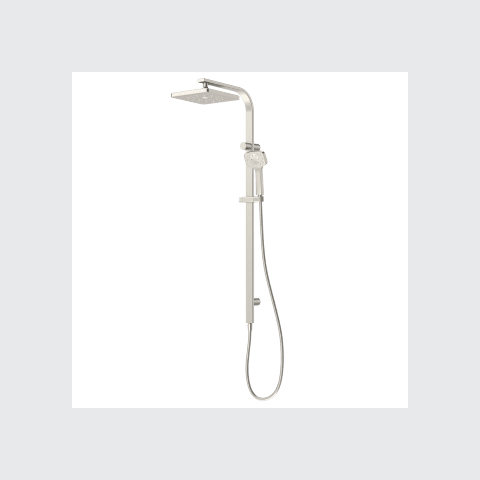 Waipori MK2 Satinjet Rail Shower With Overhead gallery detail image