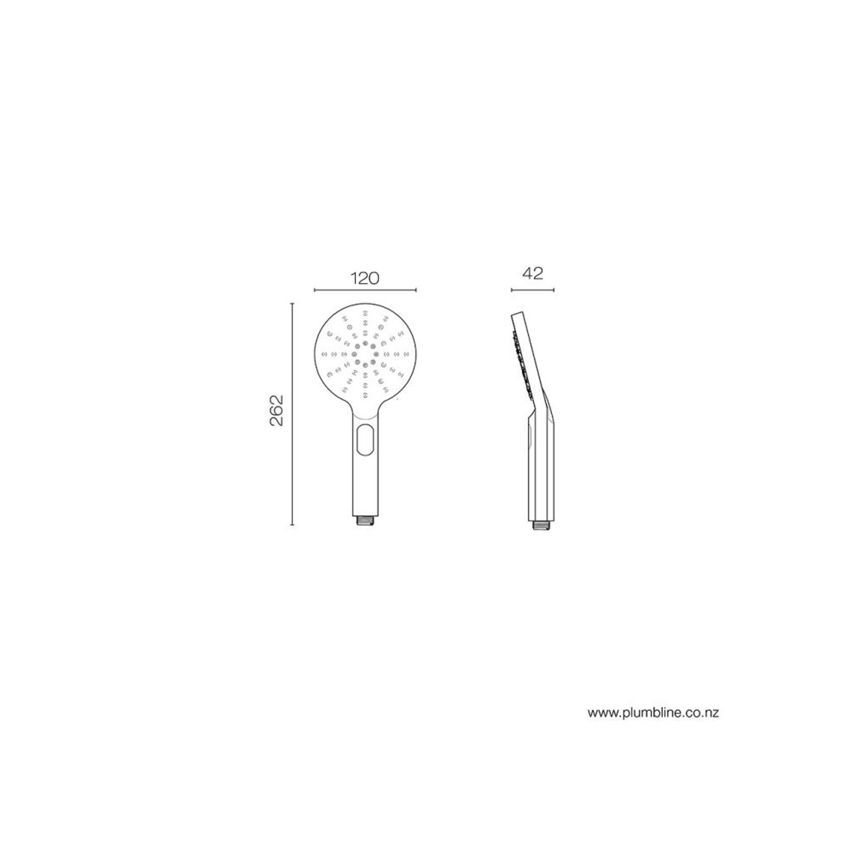 Como Round Shower Handpiece gallery detail image