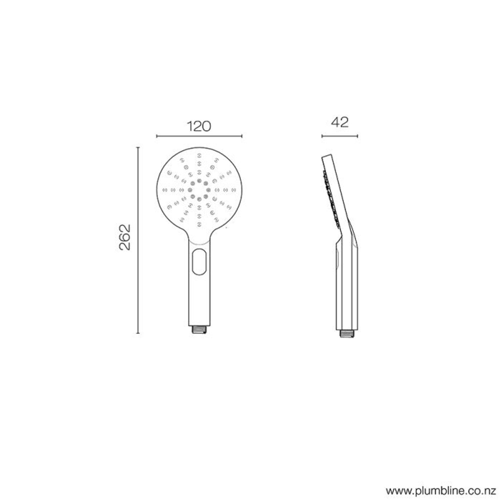 Como Round Shower Handpiece gallery detail image