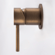 Mira Vintage Antique Brass Wall Mixer gallery detail image