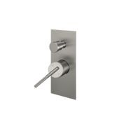 Caddence Wall Mixer with Diverter Brushed Nickel gallery detail image