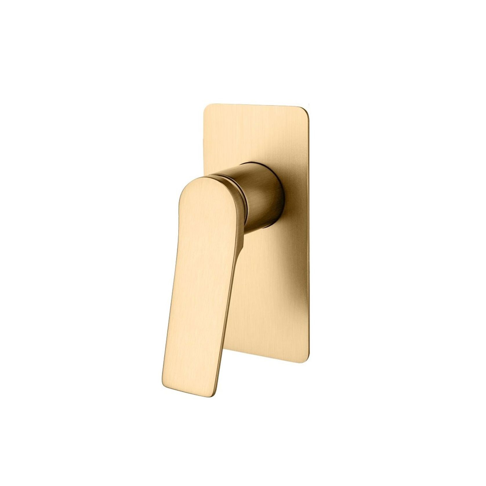 Rushy Wall Mixer Brushed Brass gallery detail image