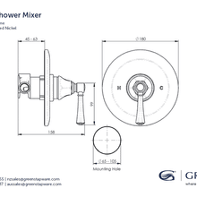 Polaro Shower Mixer gallery detail image