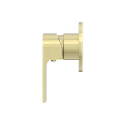 Bianca Shower Mixer 80mm Plate | Brushed Gold gallery detail image