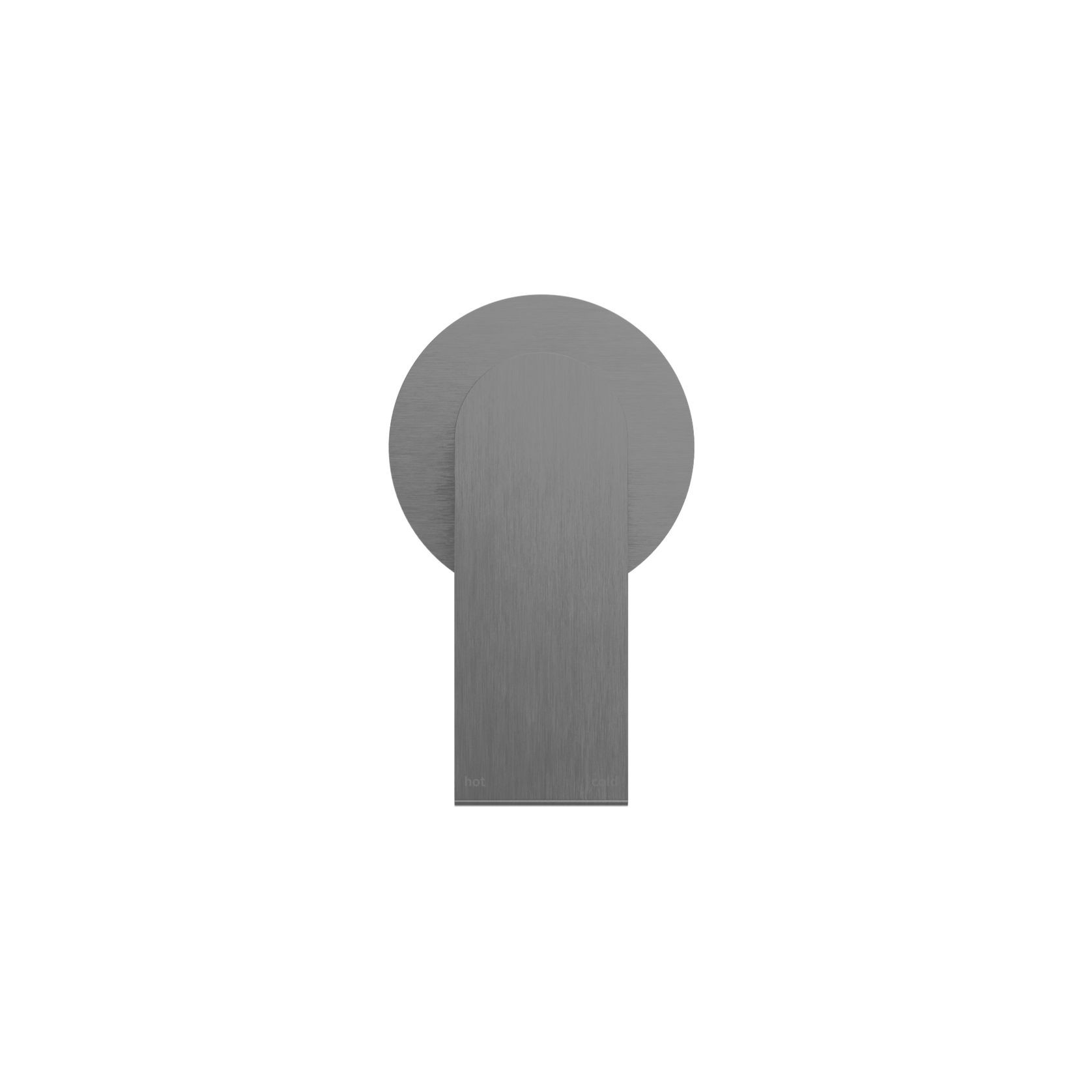 Bianca Shower Mixer 80mm Plate | Gun Metal gallery detail image