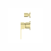 Bianca Shower Mixer & Divertor Back Plate | Brushed Gold gallery detail image