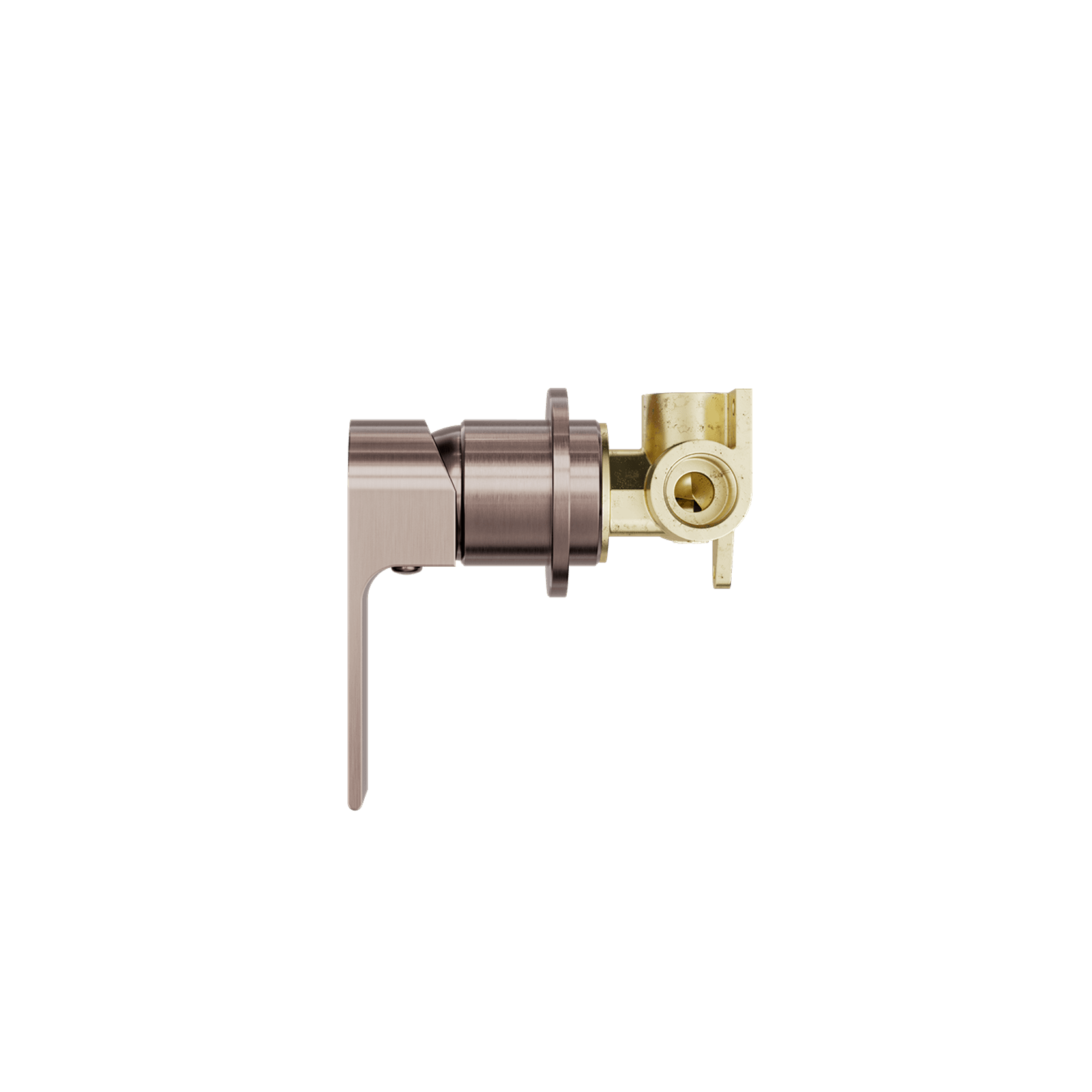 Bianca Shower Mixer 60mm Plate | Brushed Bronze gallery detail image