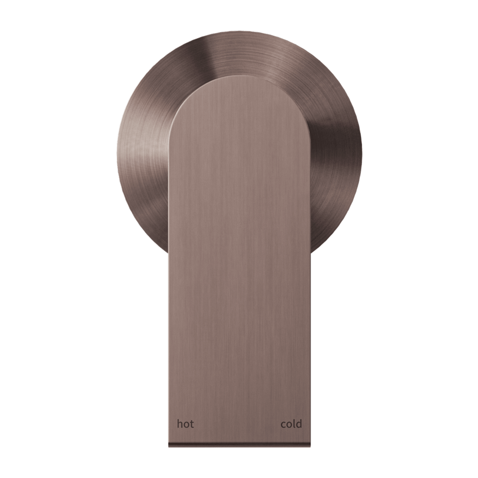 Bianca Shower Mixer 80mm Plate | Brushed Bronze gallery detail image