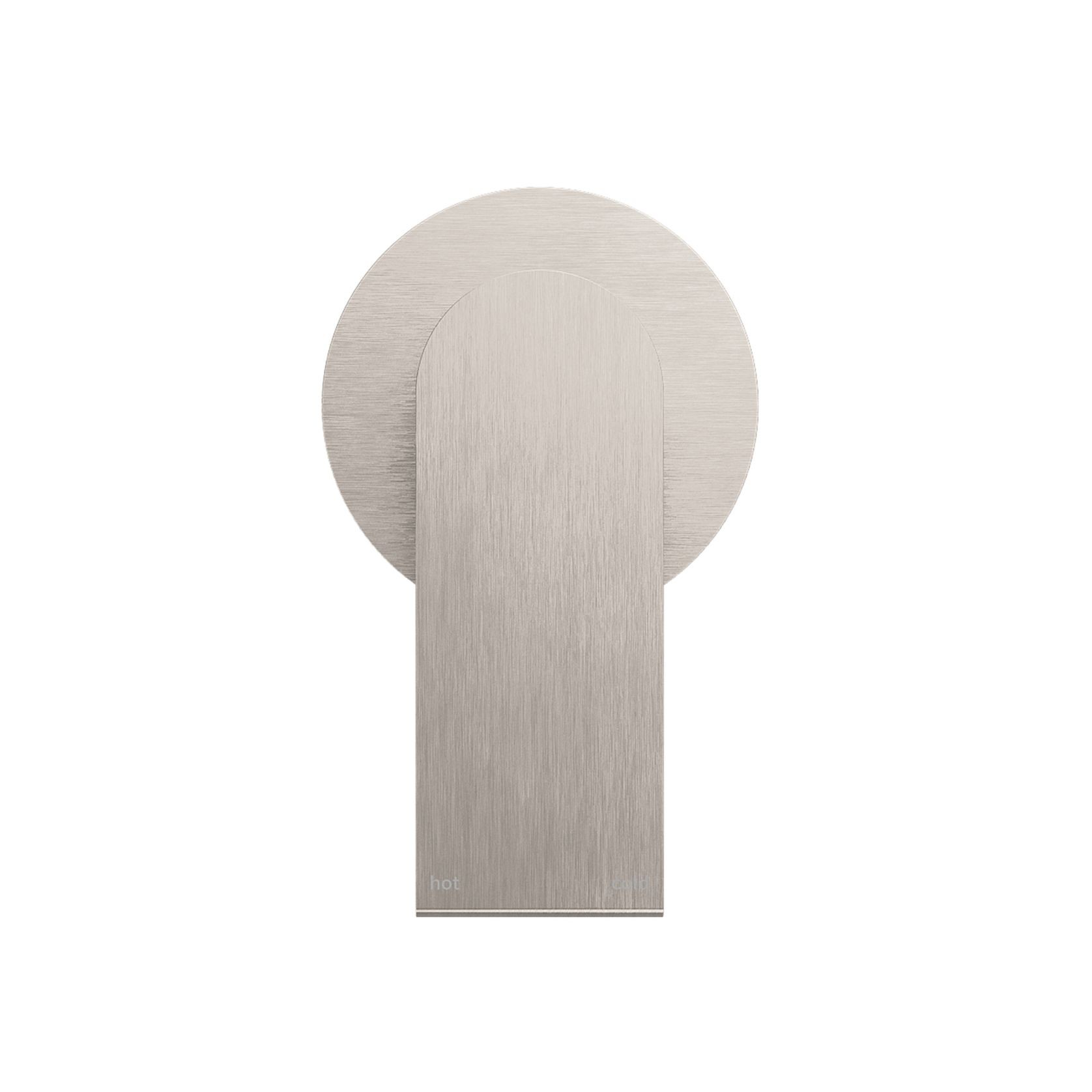 Bianca Shower Mixer 80mm Plate | Brushed Nickel gallery detail image