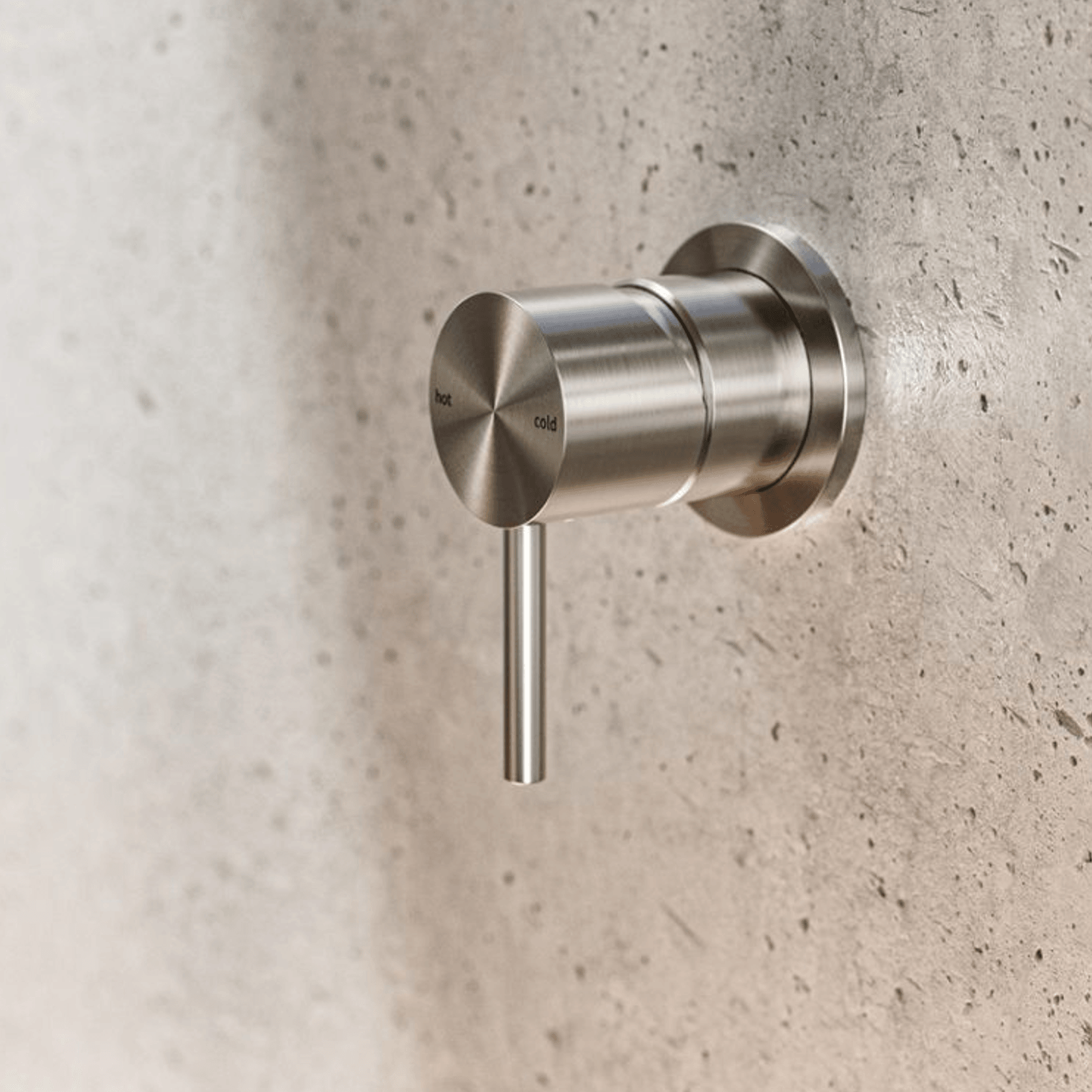 Zen SS316L Shower Mixer | Brushed Nickel gallery detail image