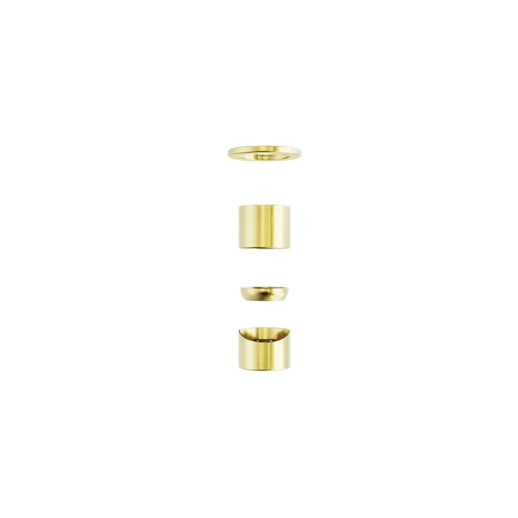 Zen SS316L Shower Mixer Trim Kits | Brushed Gold gallery detail image