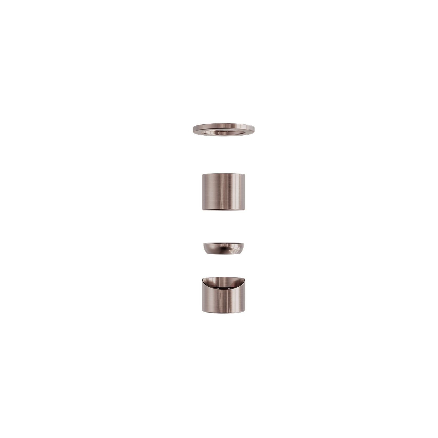 Zen SS316L Shower Mixer Trim Kits | Brushed Bronze gallery detail image